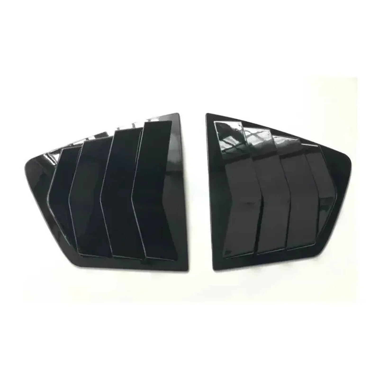 zyppk Aufkleber for die Seitenverkleidung der Heckklappe, passend for Accord 8. Limousine 2008–2013 Heckscheibenrollo-Zierleiste(Gloss Black) von zyppk