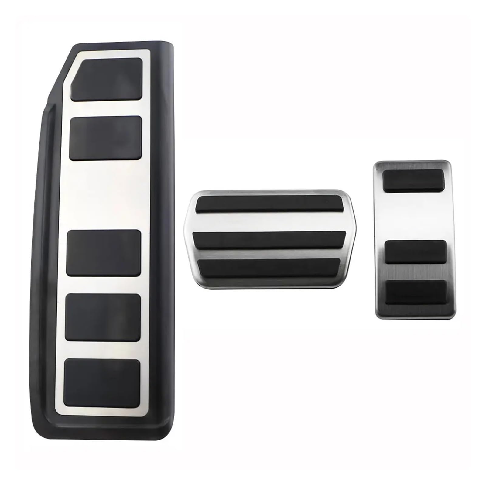 zyppk Auto-Pedalabdeckung, passend for Ford, Escape Bronco Sport Kuga MK3 Lincoln Corsair 2020–2022, Brems-Gaspedal-Fußstützenpolster Autopedalschutz(AT with rest) von zyppk