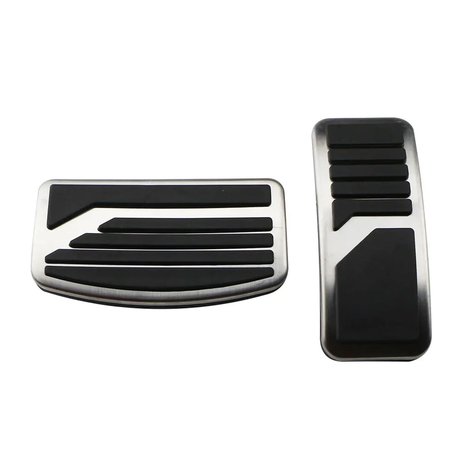 zyppk Auto-Pedalabdeckung, passend for Mitsubishi, ASX Outlander Lancer EX Eclipse Cross Pajero AU, Zubehör for Gaspedal, Bremse und Kupplung Autopedalschutz(AT) von zyppk