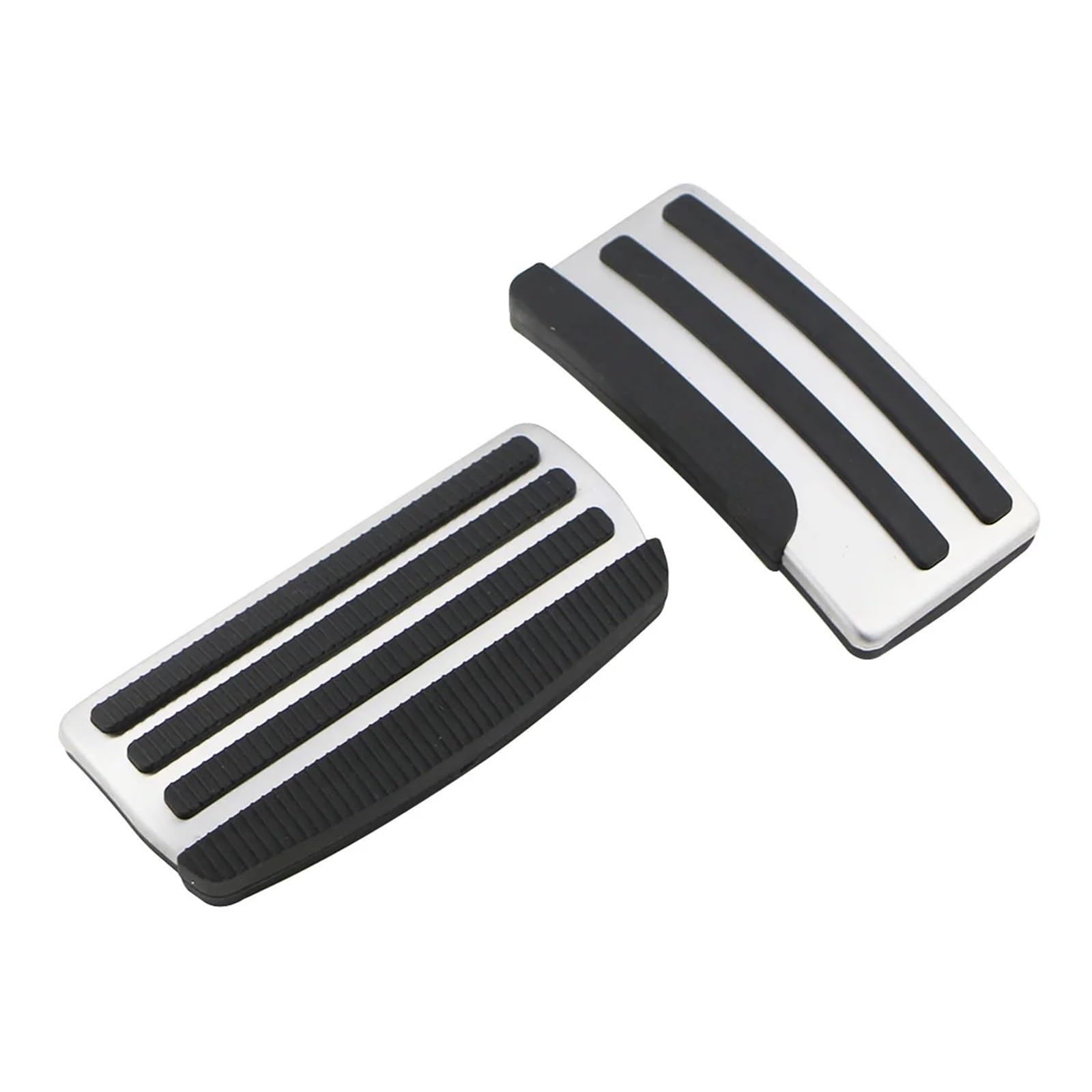 zyppk Auto-Pedalabdeckung, passend for Nissan, Navara 2015–2020, Terra 2012–2020, Xterra 2003–2011, Zubehör for Gaspedalbremsen und Kupplungspedale Autopedalschutz(2Pcs AT) von zyppk