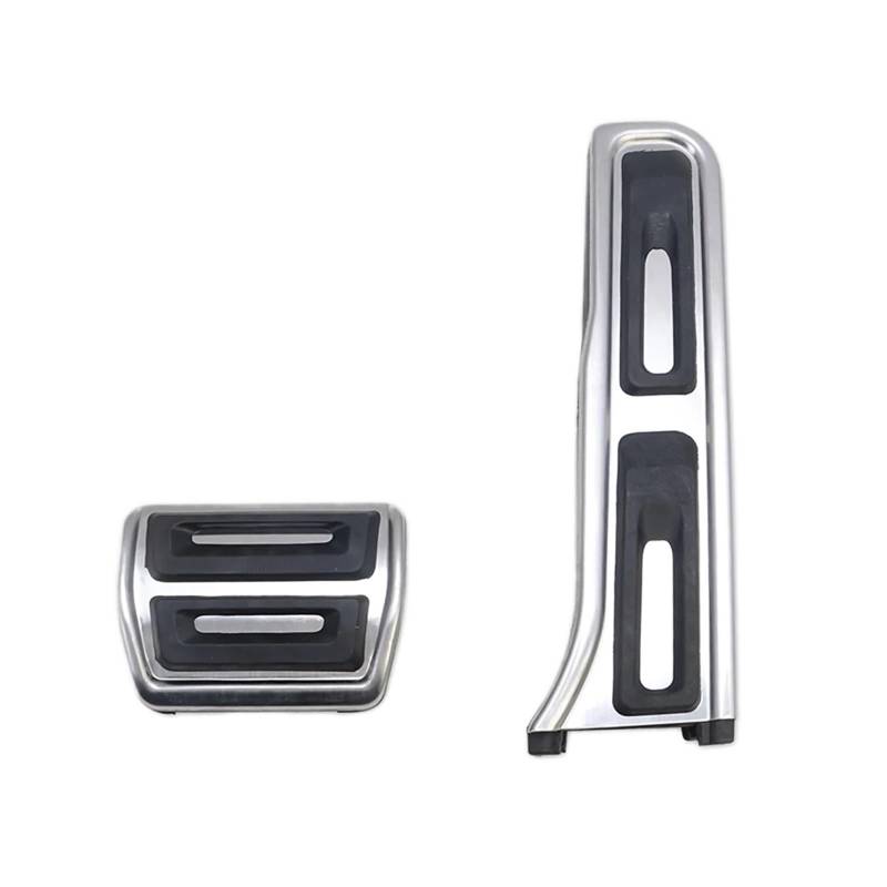 zyppk Auto-Pedalabdeckung, passend for Q3, A3 TT, for Passat B7 Variant Touran Scirocco, Fußpedal-Pad-Abdeckungen, Zubehör, Bremsbeschleuniger, Kraftstoff Autopedalschutz von zyppk