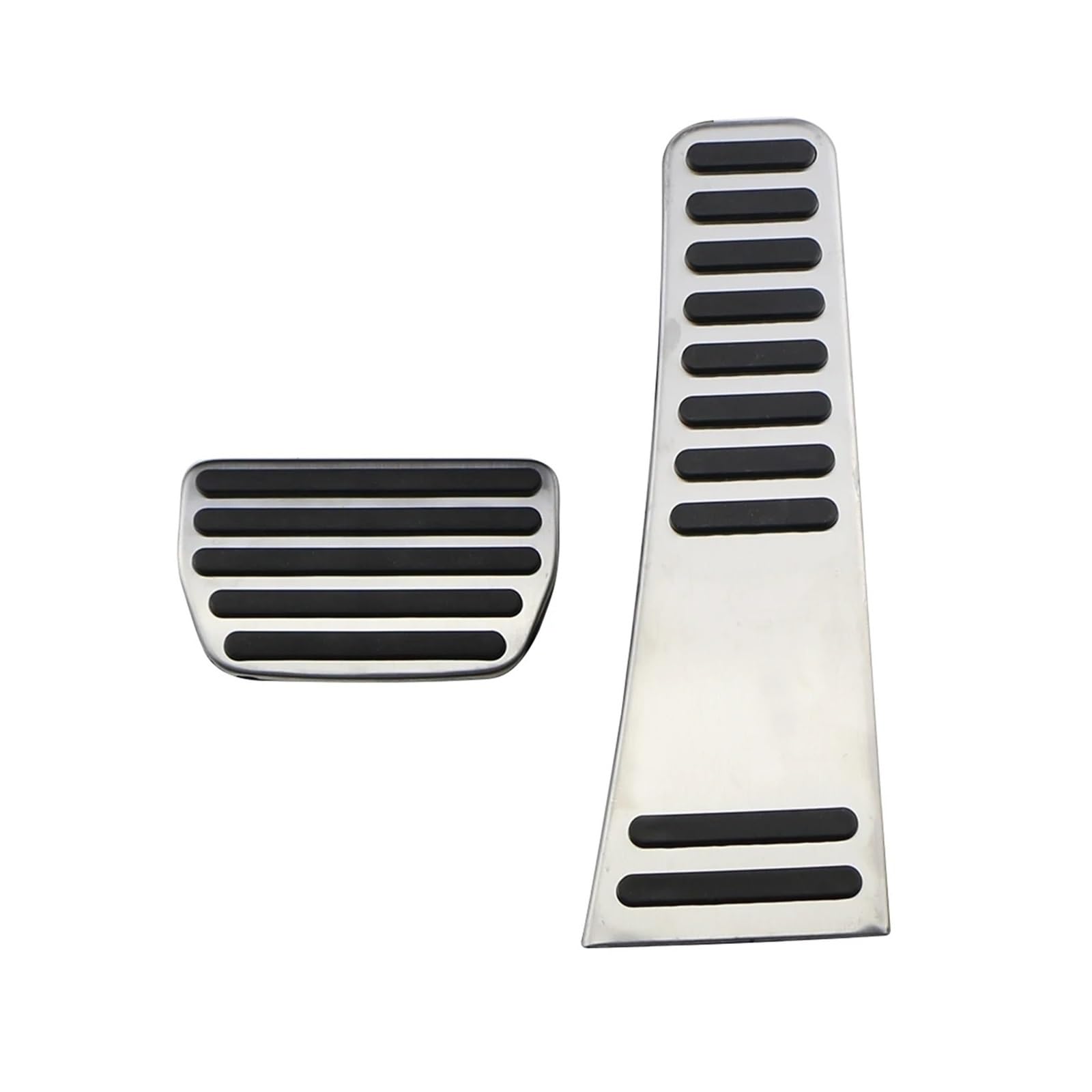 zyppk Auto-Pedalabdeckung, passend for Volvo, S90 S 90 2016–2022, Kraftstoffbeschleuniger, Bremse, Fußstütze, Pedalauflage, Zubehör aus Edelstahl Autopedalschutz(AT) von zyppk