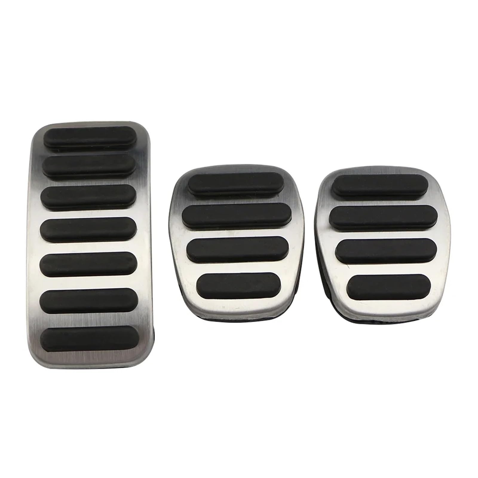 zyppk Auto-Pedalabdeckung, passend for Volvo, V40 XC40 C30 C70 S40 2013–2018, Kraftstoffbrems-Gaspedal-Pad-Zubehör Autopedalschutz(MT 3Pcs) von zyppk