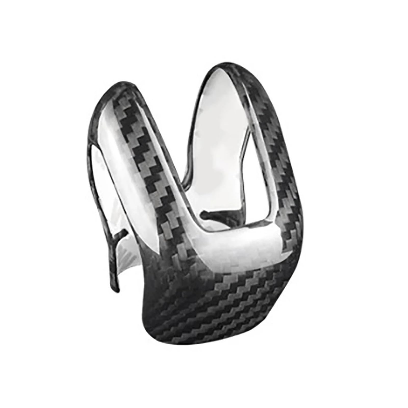 zyppk Auto-Schaltknauf-Abdeckung, passend for Volvo, XC60 XC90 S60 V60, Kohlefaser-Aufkleber, Innenverkleidungszubehör Schutzhülle für Schaltknauf zyppk Auto-Schaltknauf-Abdeckung, passend for Volvo, XC60 XC90 S60 V60, Kohlefaser-Aufkleber, Innenverkleidungszubehör Schutzhülle für Schaltknauf von zyppk