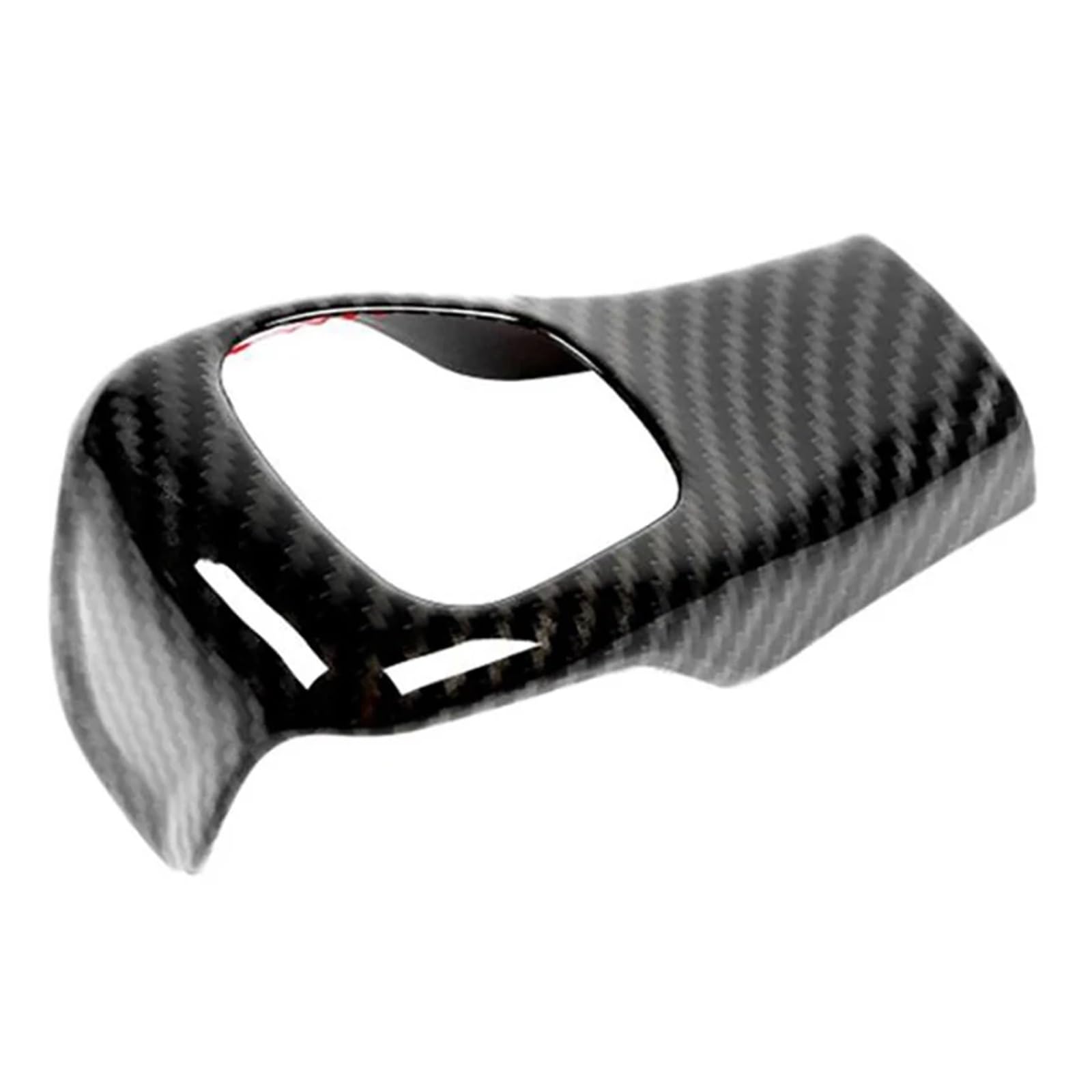 zyppk Auto-Schaltknauf-Griff-Zierabdeckung, passend for Jeep, Cherokee 2014–2018, Dekorationsaufkleber, Innenzubehör, Kohlefaser Schutzhülle für Schaltknauf zyppk Auto-Schaltknauf-Griff-Zierabdeckung, passend for Jeep, Cherokee 2014–2018, Dekorationsaufkleber, Innenzubehör, Kohlefaser Schutzhülle für Schaltknauf von zyppk