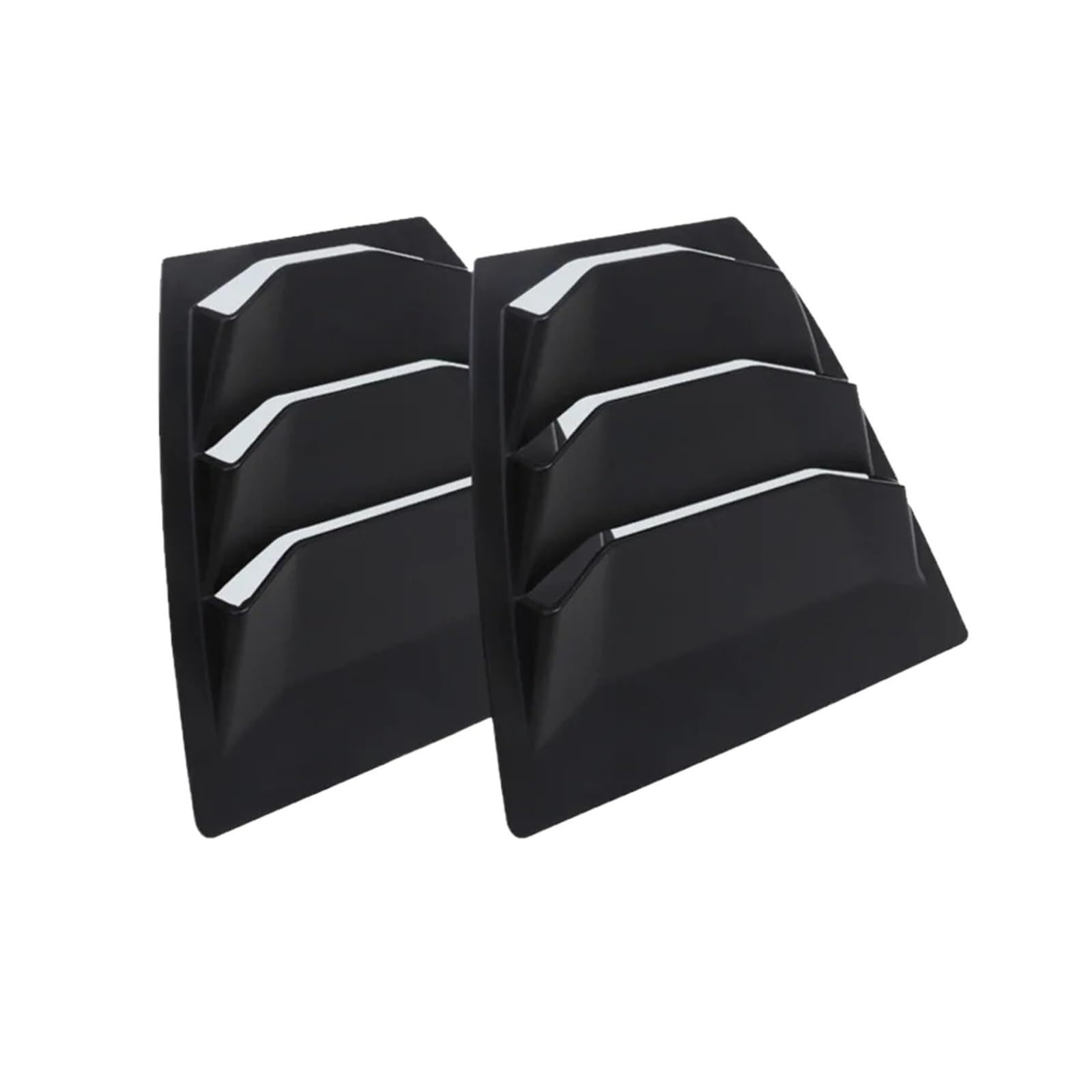 zyppk Auto-Seitenfensterladen-Abdeckungs-Ordnungsaufkleber, passend for Mazda, 3 Axela 2014–2018, Lüftungsschaufel, ABS-Kohlenstofffaser, schwarzes Zubehör, hinteres Lamellenfenster Heckscheibenrollo- zyppk Auto-Seitenfensterladen-Abdeckungs-Ordnungsaufkleber, passend for Mazda, 3 Axela 2014–2018, Lüftungsschaufel, ABS-Kohlenstofffaser, schwarzes Zubehör, hinteres Lamellenfenster Heckscheibenrollo- von zyppk