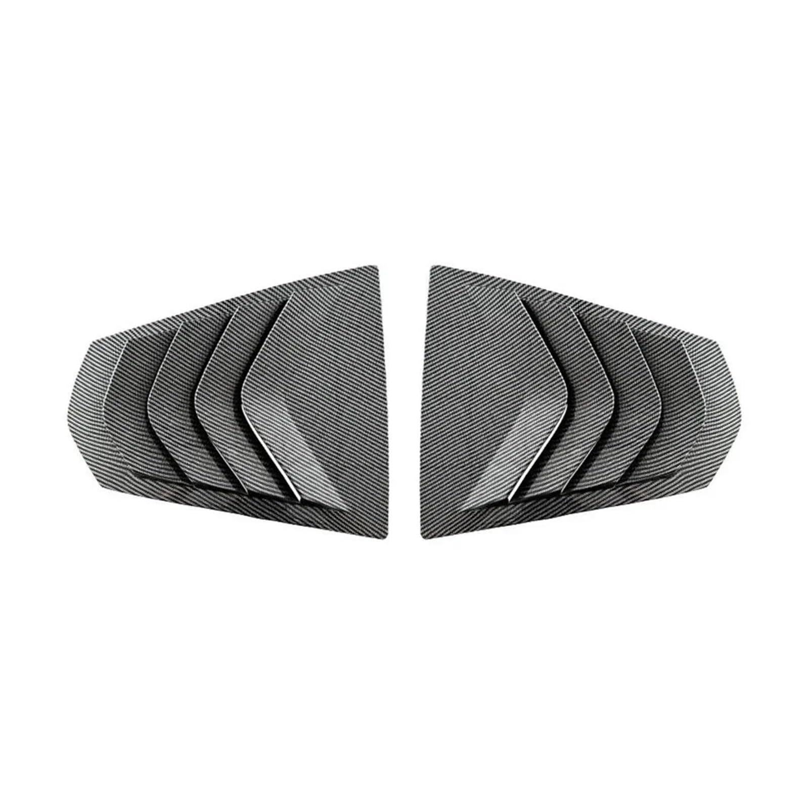 zyppk Auto-Seitenfensterladen-Abdeckungs-Zieraufkleber, passend for BMW, 3er G20 320i 325i 330i 2019–2022, Lüftungsschaufel, ABS-Kohlefaser, hinteres Lamellenfenster Heckscheibenrollo-Zierleiste(Carbo zyppk Auto-Seitenfensterladen-Abdeckungs-Zieraufkleber, passend for BMW, 3er G20 320i 325i 330i 2019–2022, Lüftungsschaufel, ABS-Kohlefaser, hinteres Lamellenfenster Heckscheibenrollo-Zierleiste(Carbo von zyppk
