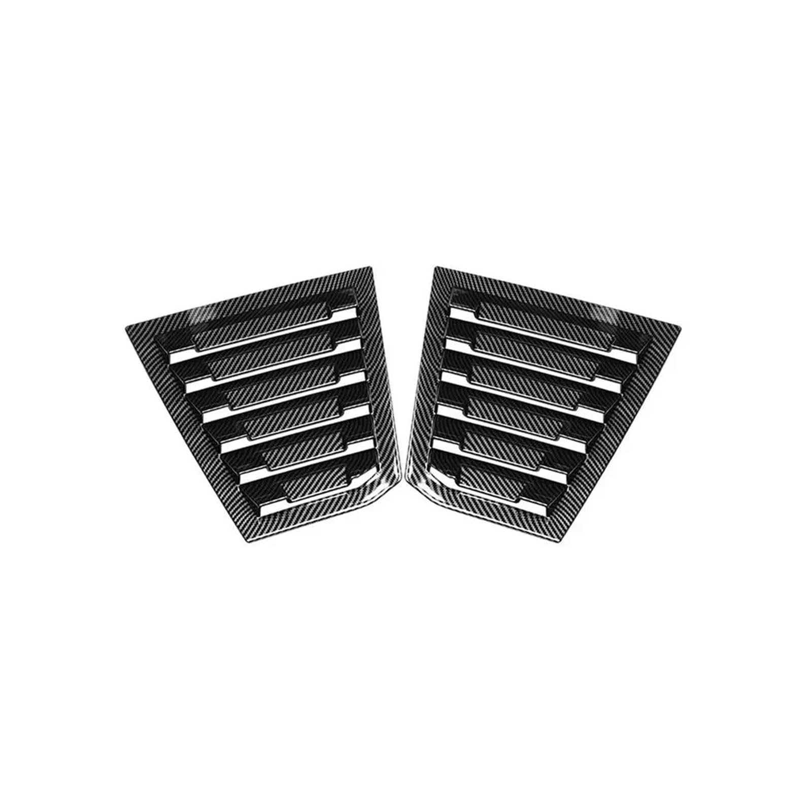 zyppk Auto-Seitenfensterladen-Abdeckungs-Zieraufkleber, passend for Chevrolet, Cruze Limousine 2016–2019, Lüftungsschlitze, ABS-Kohlenstofffaser, Auto-Hecklamellenfenster Heckscheibenrollo-Zierleiste( zyppk Auto-Seitenfensterladen-Abdeckungs-Zieraufkleber, passend for Chevrolet, Cruze Limousine 2016–2019, Lüftungsschlitze, ABS-Kohlenstofffaser, Auto-Hecklamellenfenster Heckscheibenrollo-Zierleiste( von zyppk