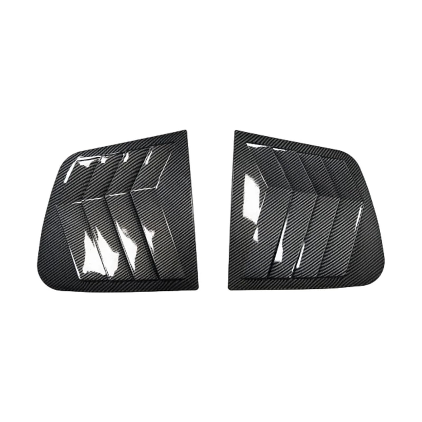 zyppk Auto-Seitenfensterladen-Abdeckungs-Zieraufkleber, passend for Kia, Sportage KX5 2016–2019, Lüftungsschaufel, ABS-Kohlefaser-Zubehör, hinteres Lamellenfenster Heckscheibenrollo-Zierleiste(Carbon) zyppk Auto-Seitenfensterladen-Abdeckungs-Zieraufkleber, passend for Kia, Sportage KX5 2016–2019, Lüftungsschaufel, ABS-Kohlefaser-Zubehör, hinteres Lamellenfenster Heckscheibenrollo-Zierleiste(Carbon) von zyppk