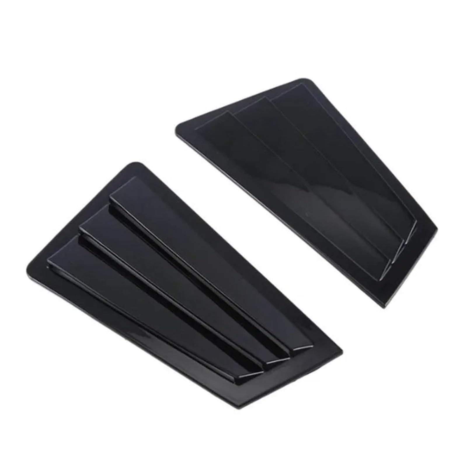 zyppk Auto-Seitenfensterladen-Abdeckungs-Zieraufkleber, passend for Mazda, 3 Limousine 2003–2008, Lüftungsschaufel, ABS-Carbonfaser-Stil, glänzend schwarz, hinteres Lamellenfenster Heckscheibenrollo-Z zyppk Auto-Seitenfensterladen-Abdeckungs-Zieraufkleber, passend for Mazda, 3 Limousine 2003–2008, Lüftungsschaufel, ABS-Carbonfaser-Stil, glänzend schwarz, hinteres Lamellenfenster Heckscheibenrollo-Z von zyppk