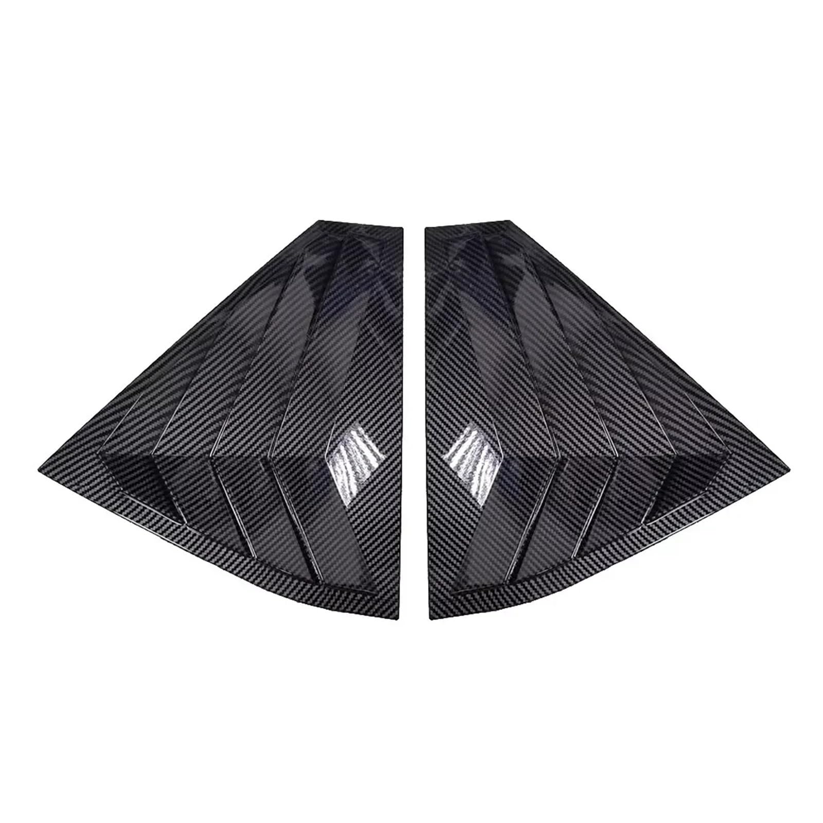 zyppk Auto-Seitenfensterladen-Abdeckungs-Zieraufkleber, passend for Skoda, Fabia 2015–2020, Lüftungsschaufel, ABS-Kohlefaser, schwarzes Zubehör, hinteres Lamellenfenster Heckscheibenrollo-Zierleiste(C zyppk Auto-Seitenfensterladen-Abdeckungs-Zieraufkleber, passend for Skoda, Fabia 2015–2020, Lüftungsschaufel, ABS-Kohlefaser, schwarzes Zubehör, hinteres Lamellenfenster Heckscheibenrollo-Zierleiste(C von zyppk