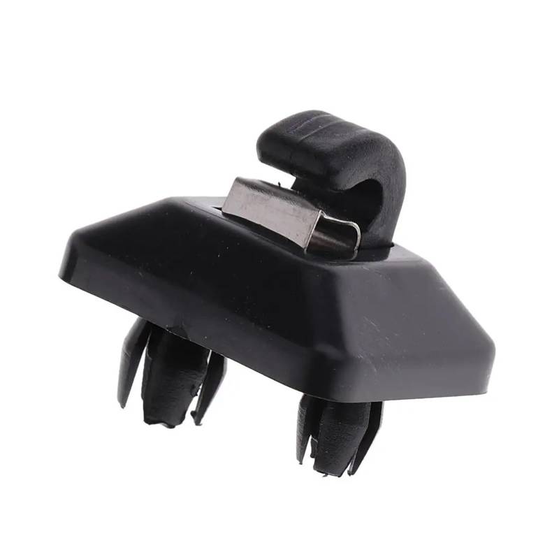 zyppk Auto-Sonnenblendenclip, passend for A1, A3 A4 A5 Q3 Q5 2013 2014 2015 8U0857562 8E0857562 Hakenhalterung Halteclip für Auto-Sonnenblende(Black 2) von zyppk
