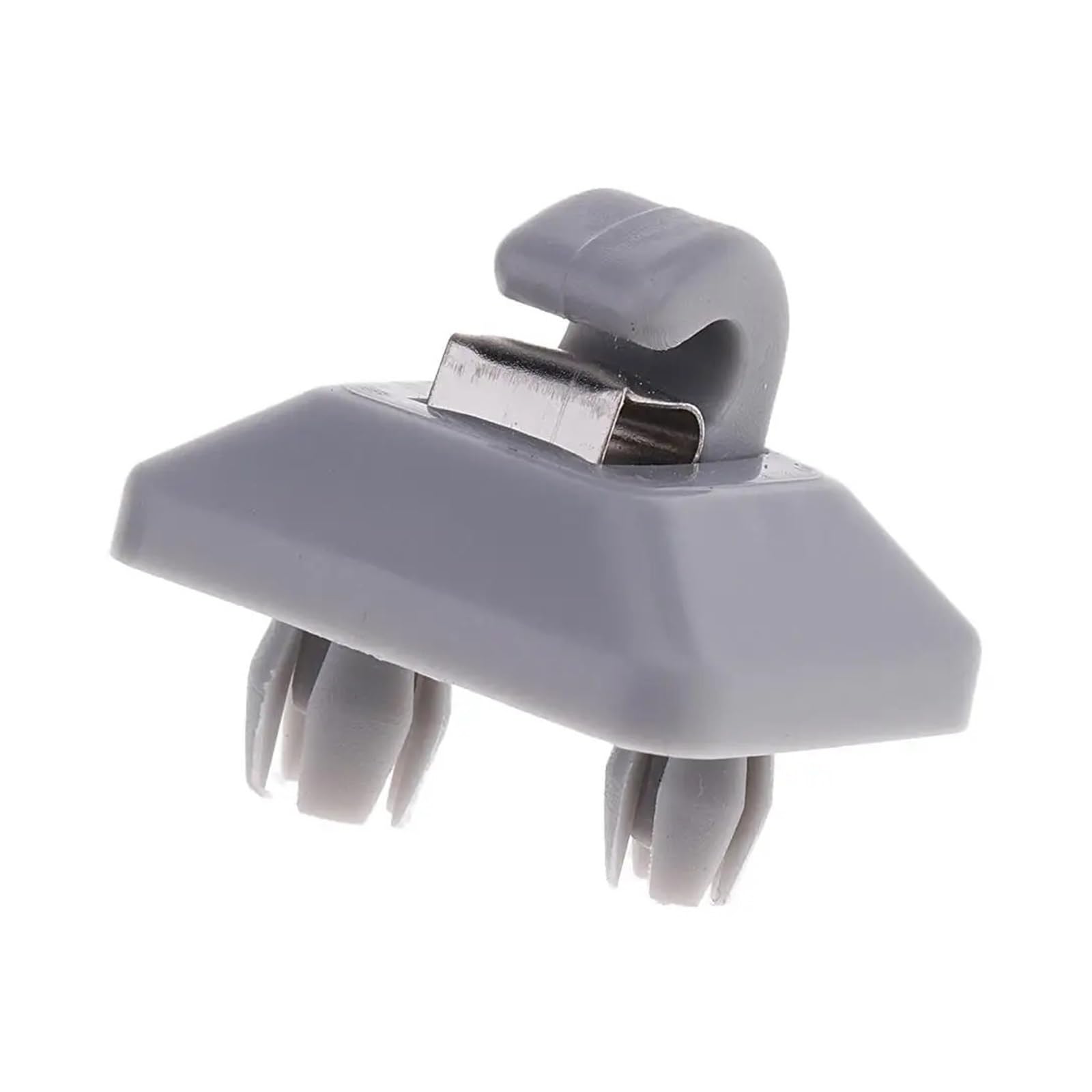 zyppk Auto-Sonnenblendenclip, passend for A1, A3 A4 A5 Q3 Q5 2013 2014 2015 8U0857562 8E0857562 Hakenhalterung Halteclip für Auto-Sonnenblende(Gray 2) von zyppk