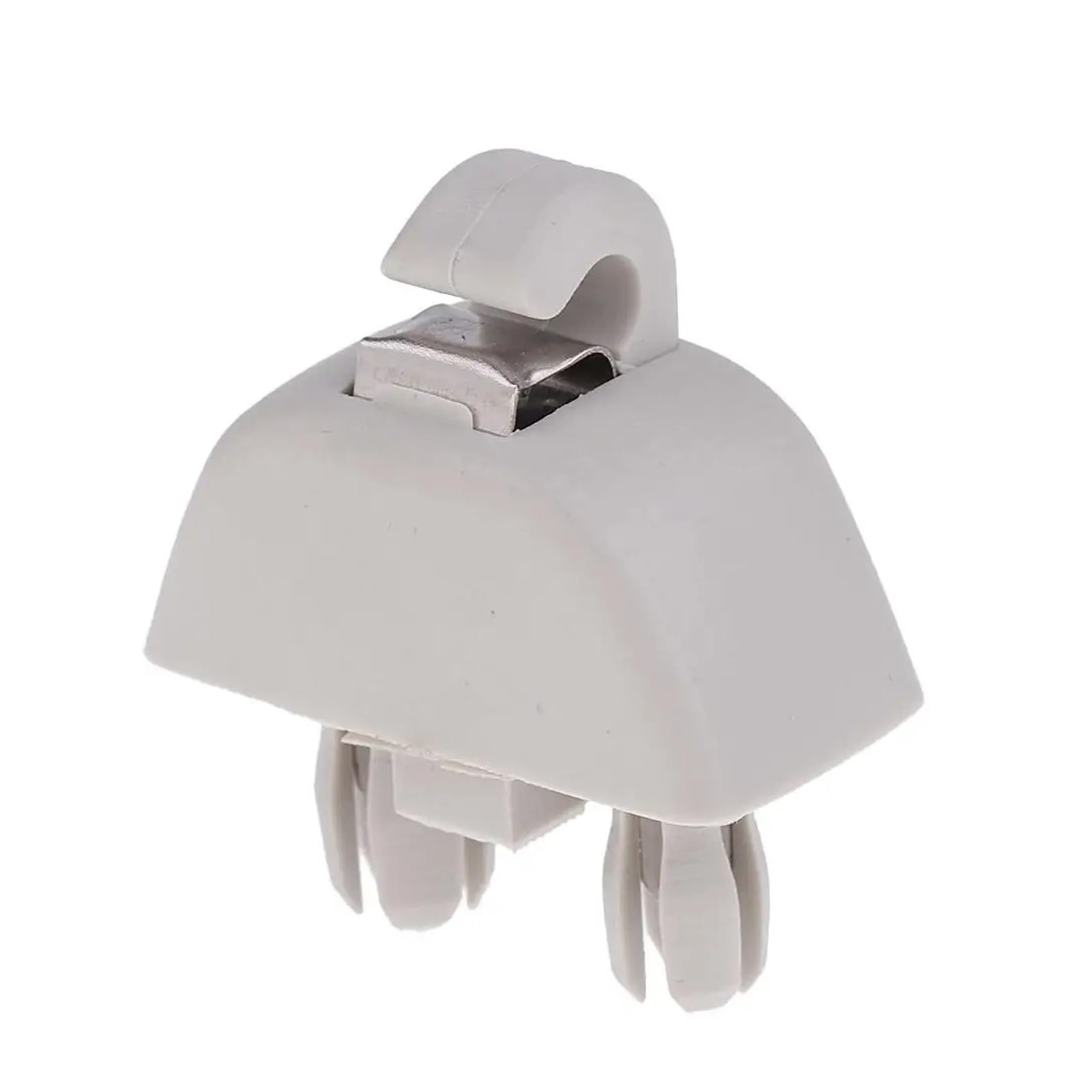 zyppk Auto-Sonnenblendenclip, passend for A1, A3 A4 A5 Q3 Q5 2013 2014 2015 8U0857562 8E0857562 Hakenhalterung Halteclip für Auto-Sonnenblende(Gray 3) von zyppk