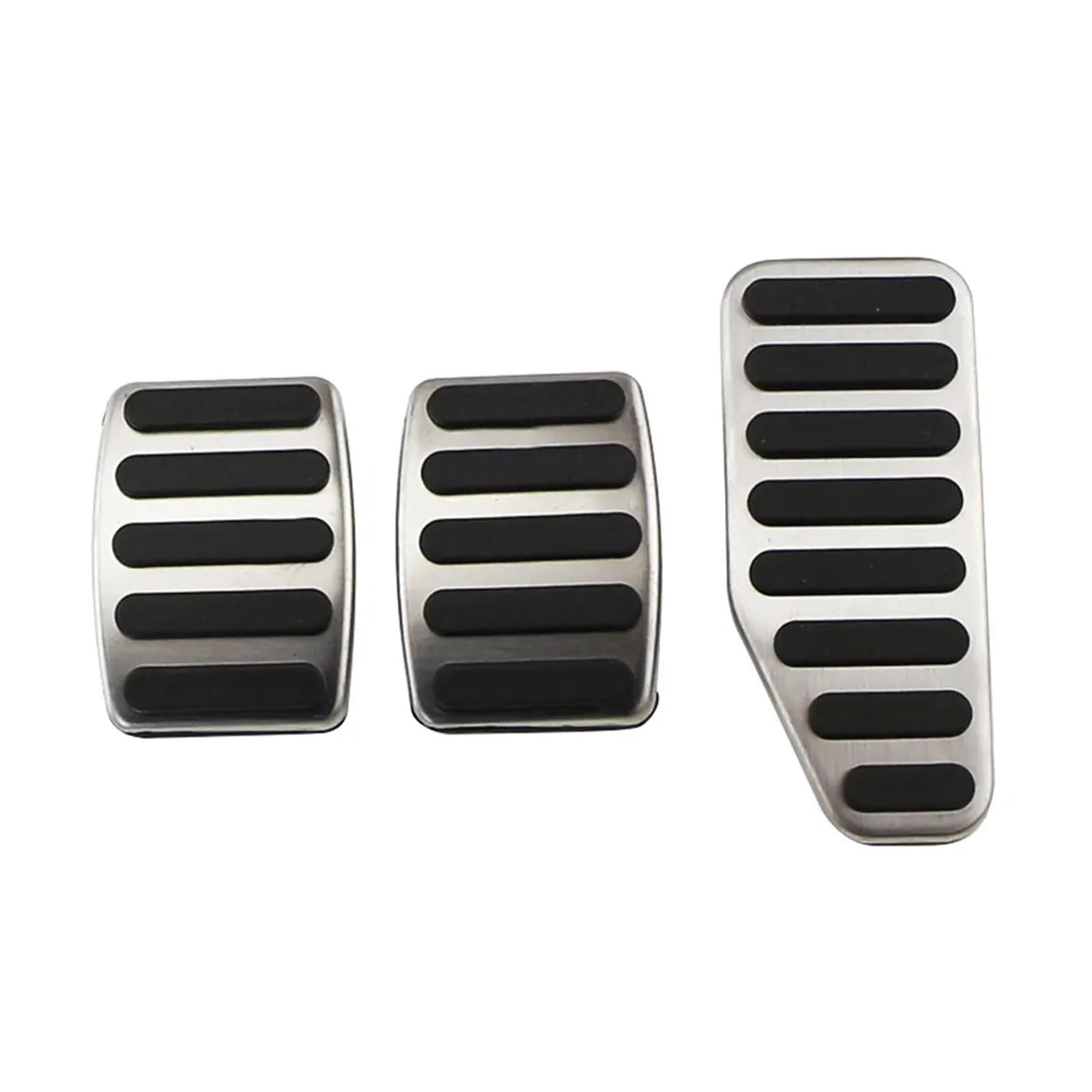 zyppk Autopedalabdeckungen, passend for Suzuki, Jimny Jimni Swift Dzire Ciaz Wagonr Ertiga Baleno Zubehör Bremspedal Edelstahl Autopedalschutz(MT) von zyppk