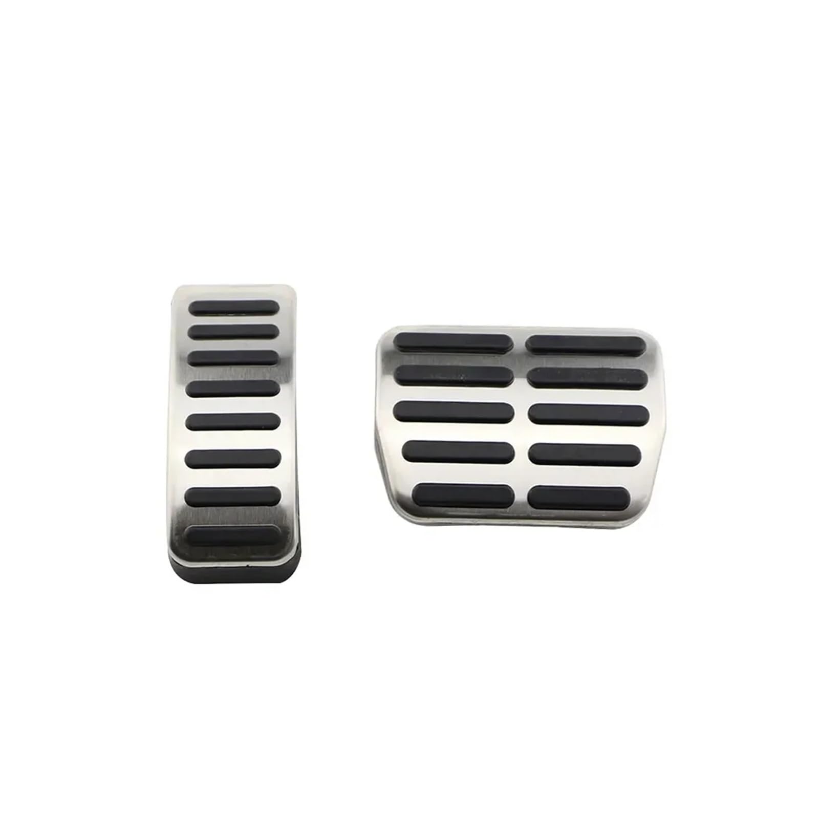 zyppk Autopedale, passend for Volkswagen, passend for Polo, Käfer, Jetta MK4, Bora, Golf 4 Vento, passend for Skoda, Octavia 1U, Fabia, Gaspedal-Bremspedalabdeckung Autopedalschutz(AT) von zyppk