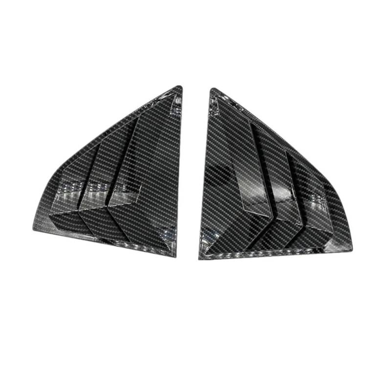 zyppk Blende for die Abdeckung der hinteren Jalousie, passend for Mitsubishi, Lancer 2007–2015, seitliche Fensterlüftung Heckscheibenrollo-Zierleiste von zyppk