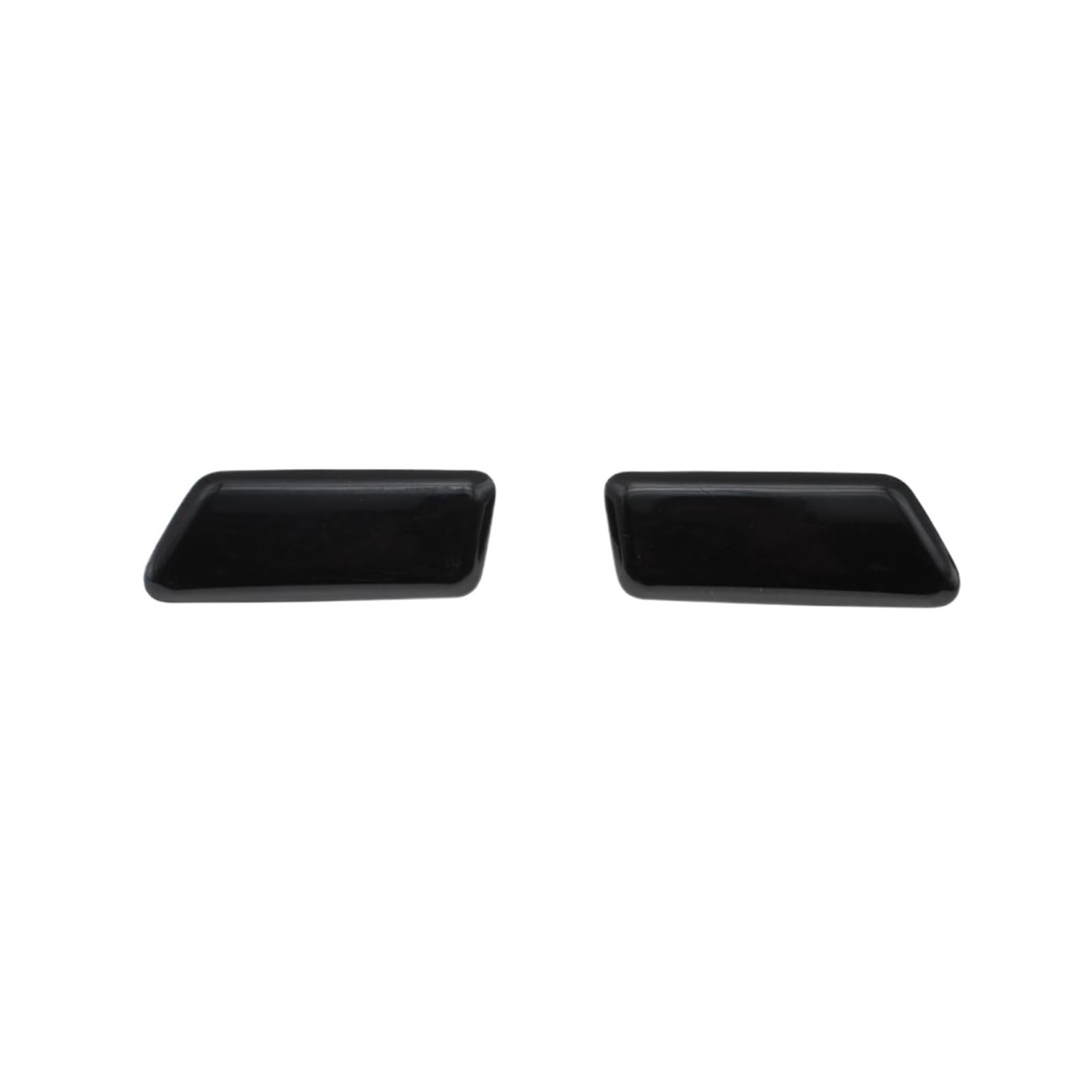 zyppk Frontstoßstangen-Scheinwerfer-Waschdüsen-Abdeckkappe, passend for Mitsubishi, Outlander XL 2006–2010, 8264A049 8264A050 Sprühdüse Scheinwerfer-Reinigungsdeckel(SET) von zyppk