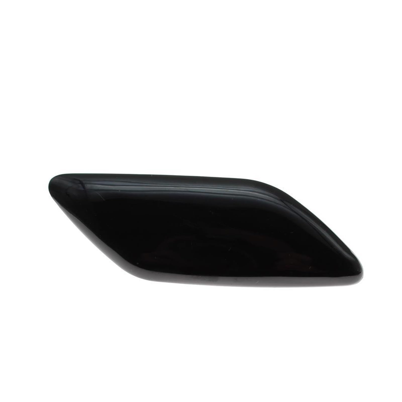 zyppk Frontstoßstangen-Scheinwerfer-Waschdüsen-Abdeckkappe, passend for Toyota, COROLLA E15 2006–2013, 85045–12080, 85044–12120, 8504412120 Sprühdüse Scheinwerfer-Reinigungsdeckel(Black RH) von zyppk