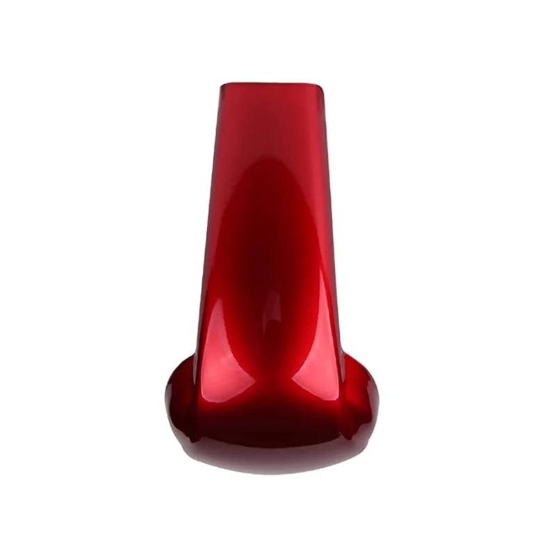 zyppk Getriebekopf-Schaltknauf-Abdeckung, passend for Mazda, 2 3 6 CX-3 CX-5 CX-9, ABS-Auto-Handball-Verkleidungsaufkleber Schutzhülle für Schaltknauf(Red) von zyppk