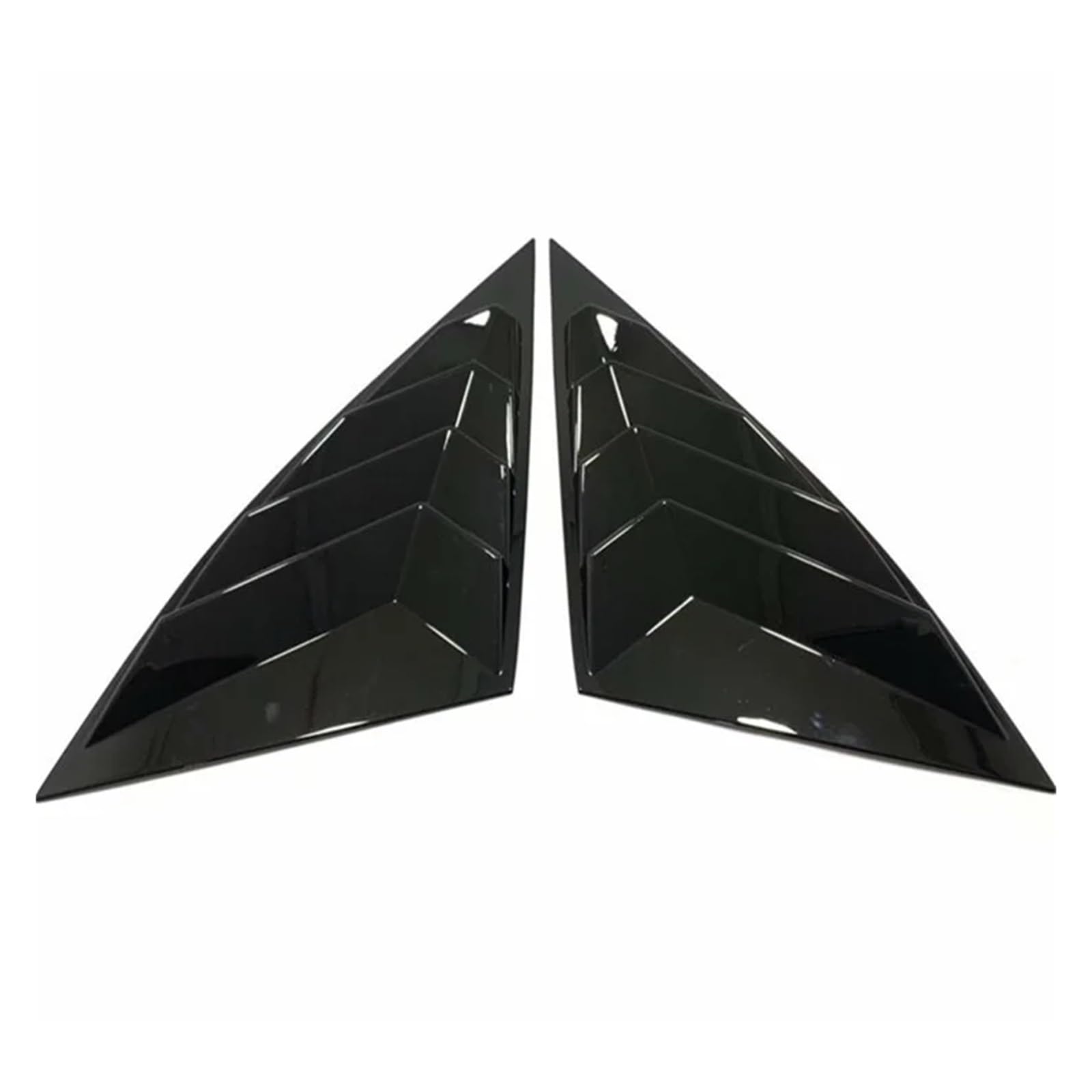 zyppk Heckklappenabdeckung, passend for Hyundai, Tucson NX4 2021–2023, Fensterlüftungsjalousie Heckscheibenrollo-Zierleiste(Gloss black) von zyppk
