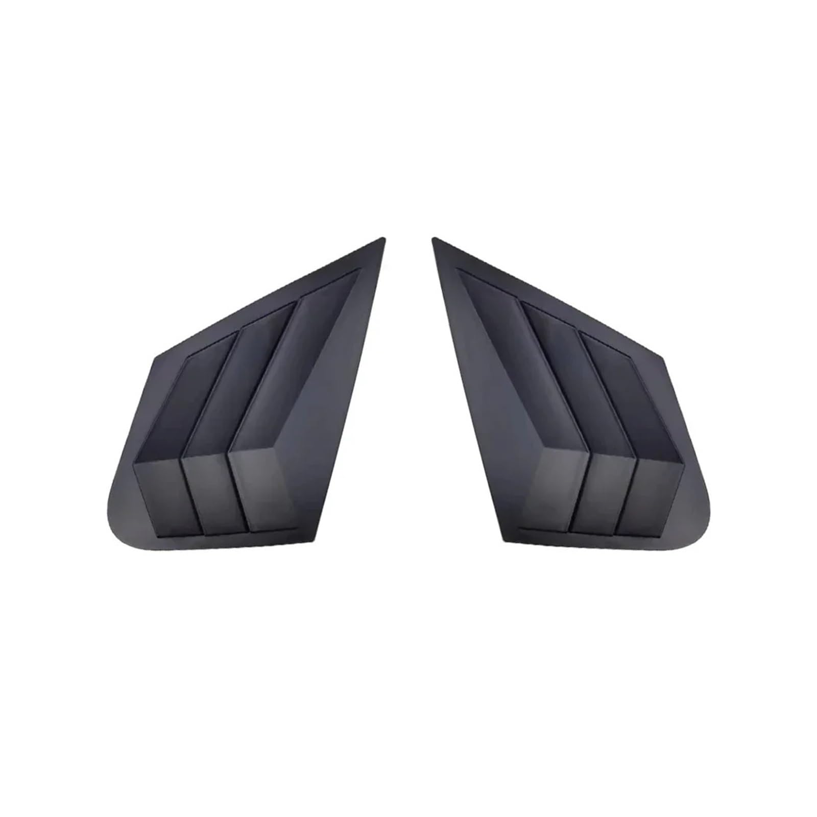 zyppk Heckklappenverkleidung fürs Auto, passend for KIA, Optima K5 Limousine 2016–2019, Aufkleber, Entlüftungsschaufel, Jalousie Heckscheibenrollo-Zierleiste(Matte Black) von zyppk