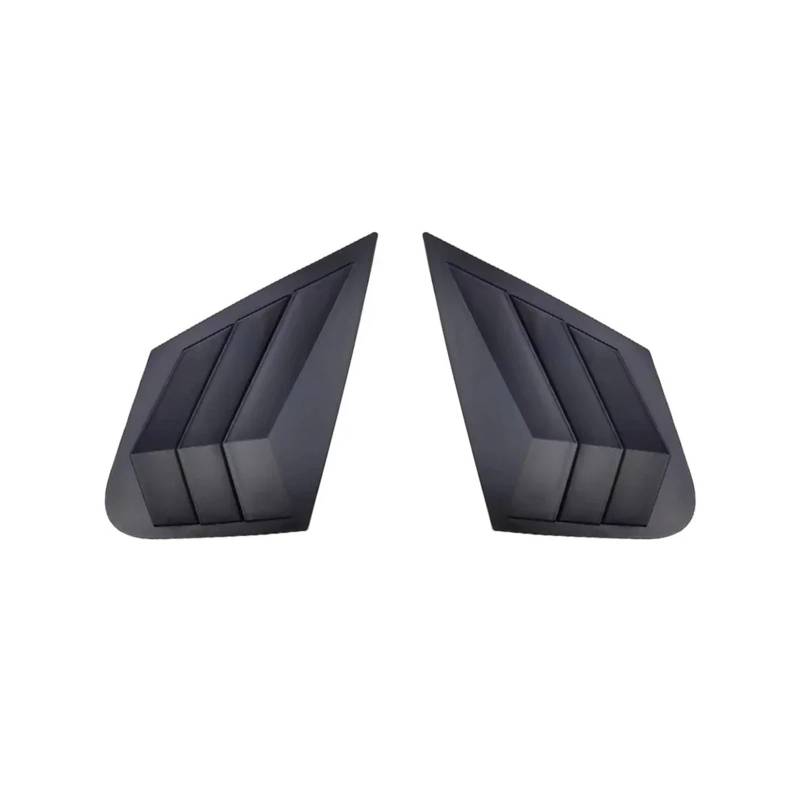 zyppk Heckklappenverkleidung fürs Auto, passend for KIA, Optima K5 Limousine 2016–2019, Aufkleber, Entlüftungsschaufel, Jalousie Heckscheibenrollo-Zierleiste(Matte Black) von zyppk