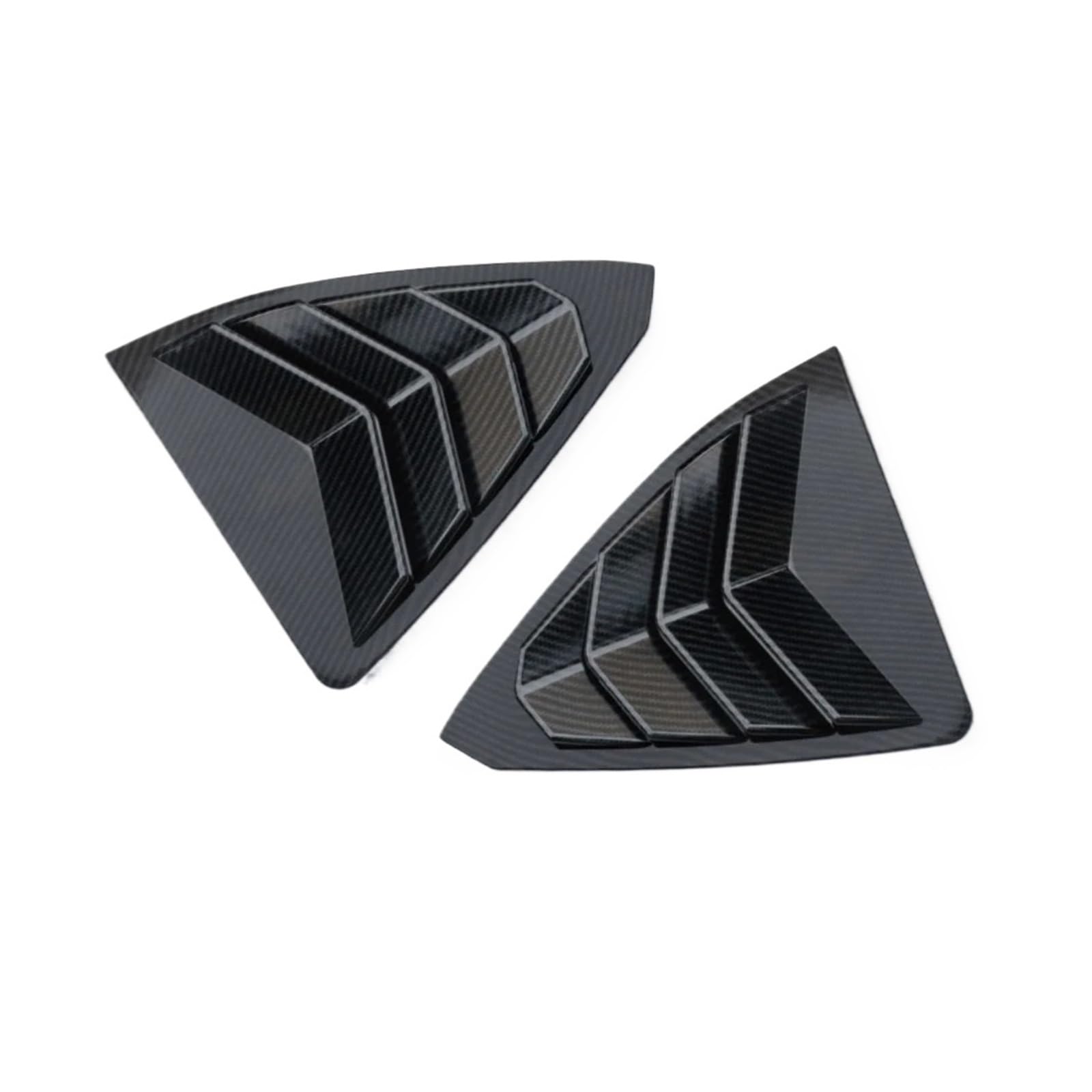 zyppk Heckklappenverkleidung fürs Auto, passend for LEXUS, IS300 IS250 200t 2013–2019, Aufkleber, Entlüftungsschaufel, Jalousie Heckscheibenrollo-Zierleiste(Carbon) von zyppk