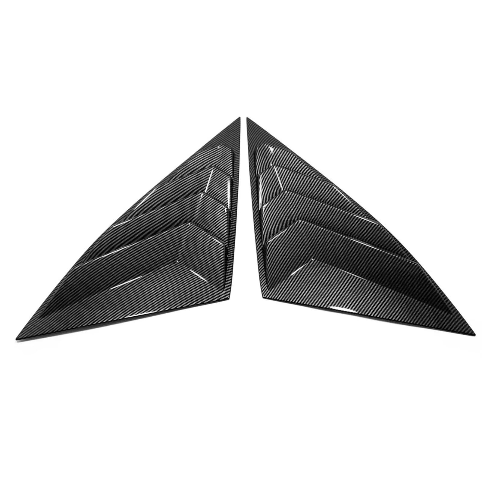 zyppk Heckscheiben-Entlüftungsjalousie-Abdeckung, passend for Hyundai, Tucson NX4 2021–2023 Heckscheibenrollo-Zierleiste(Carbon) von zyppk
