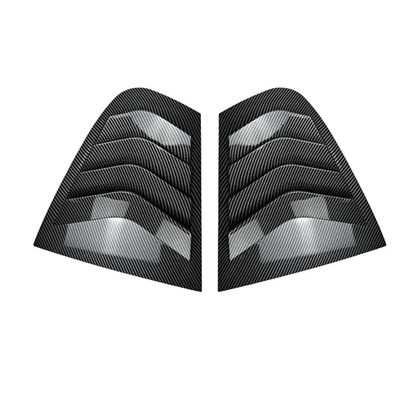 zyppk Heckscheibenabdeckung for Autos, passend for 3er F30 318i 320i 325i 2013–2019 Heckscheibenrollo-Zierleiste(Carbon Fiber) von zyppk