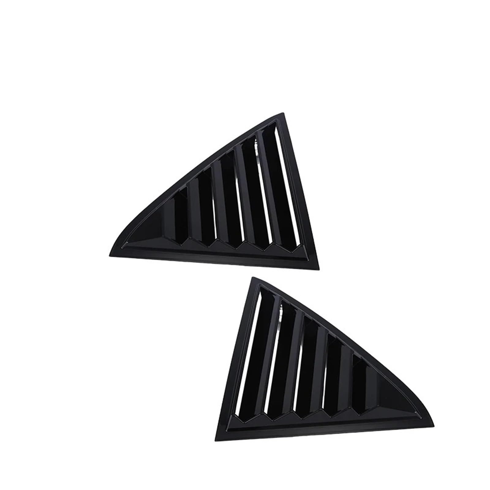 zyppk Lamellenabdeckung, passend for Chrysler, 300 300C Limousine 2011–2023, Auto-Styling, Heckscheibenrollladen Heckscheibenrollo-Zierleiste(Matte Black) von zyppk