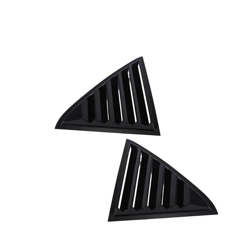 zyppk Lamellenabdeckung, passend for Chrysler, 300 300C Limousine 2011–2023, Auto-Styling, Heckscheibenrollladen Heckscheibenrollo-Zierleiste(Matte Black) von zyppk