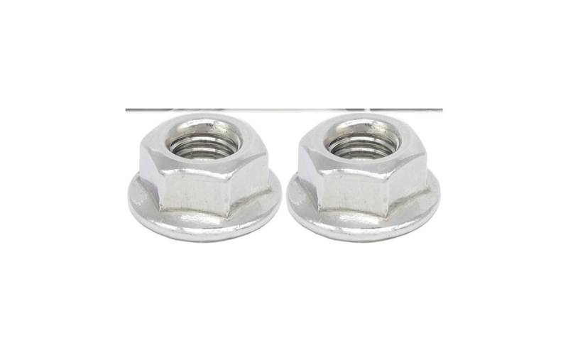 zyppk Schraubverschluss for die Mutter der Scheibenwischerarme, passend for VW, passend for Tiguan 5N 2008–2016 Abdeckkappe für Heckscheibenwischerarm(2Pcs Nut) von zyppk