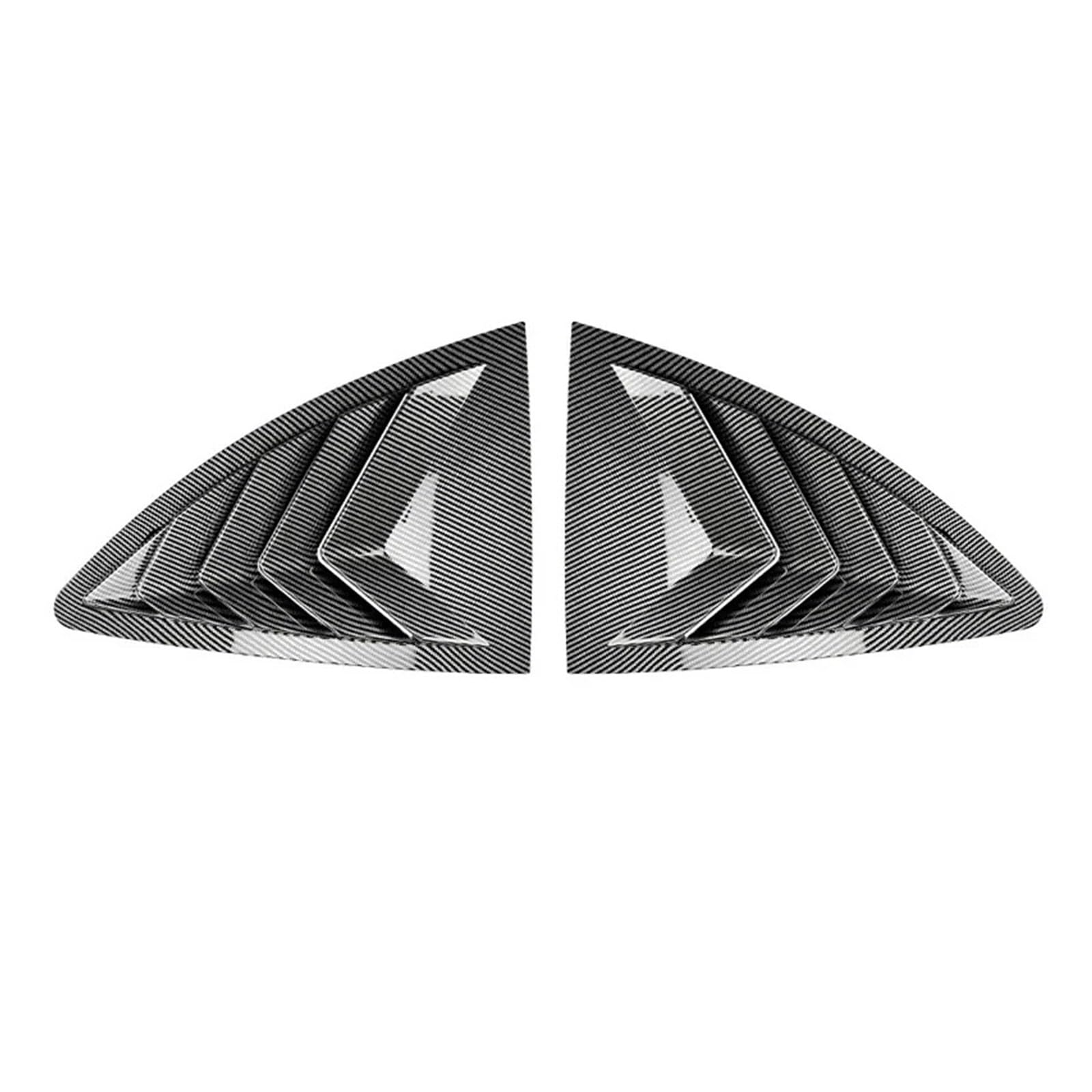 zyppk Verkleidung der Heckklappe, passend for Toyota, GT86, passend for Subaru, BRZ, passend for Scion, FR-S 2013–2020 Heckscheibenrollo-Zierleiste(Carbon Fiber) von zyppk