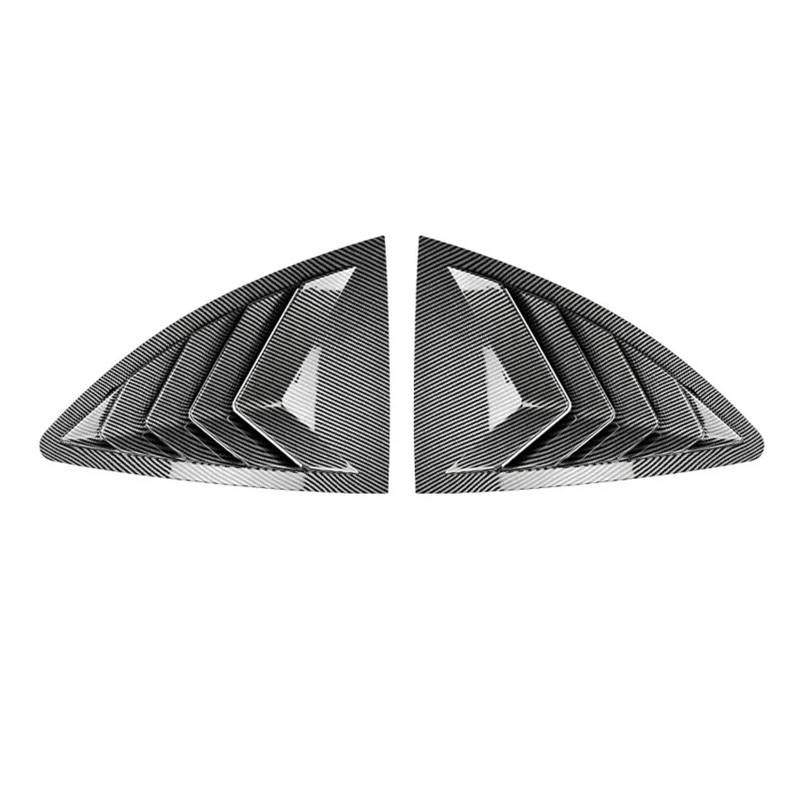 zyppk Verkleidung der Heckklappe, passend for Toyota, GT86, passend for Subaru, BRZ, passend for Scion, FR-S 2013–2020 Heckscheibenrollo-Zierleiste(Carbon Fiber) von zyppk