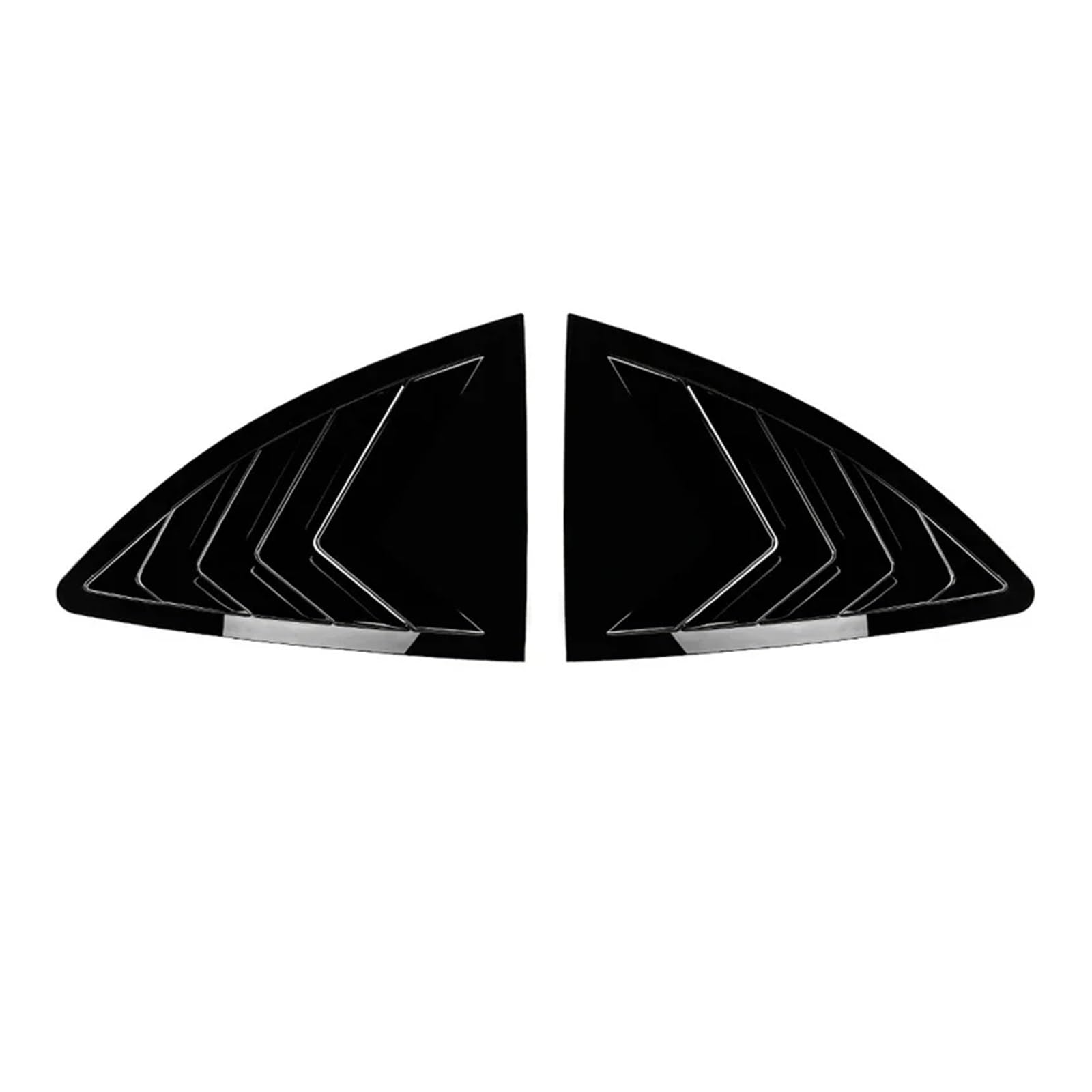 zyppk Verkleidung der Heckklappe, passend for Toyota, GT86, passend for Subaru, BRZ, passend for Scion, FR-S 2013–2020 Heckscheibenrollo-Zierleiste(Gloss Black) von zyppk