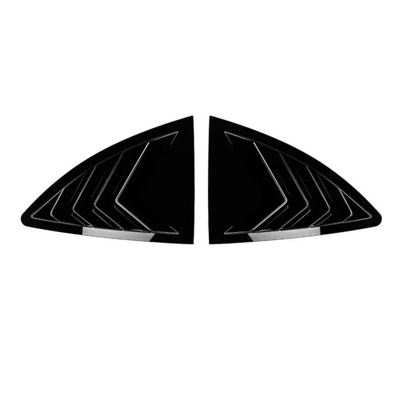 zyppk Verkleidung der Heckklappe, passend for Toyota, GT86, passend for Subaru, BRZ, passend for Scion, FR-S 2013–2020 Heckscheibenrollo-Zierleiste(Gloss Black) von zyppk