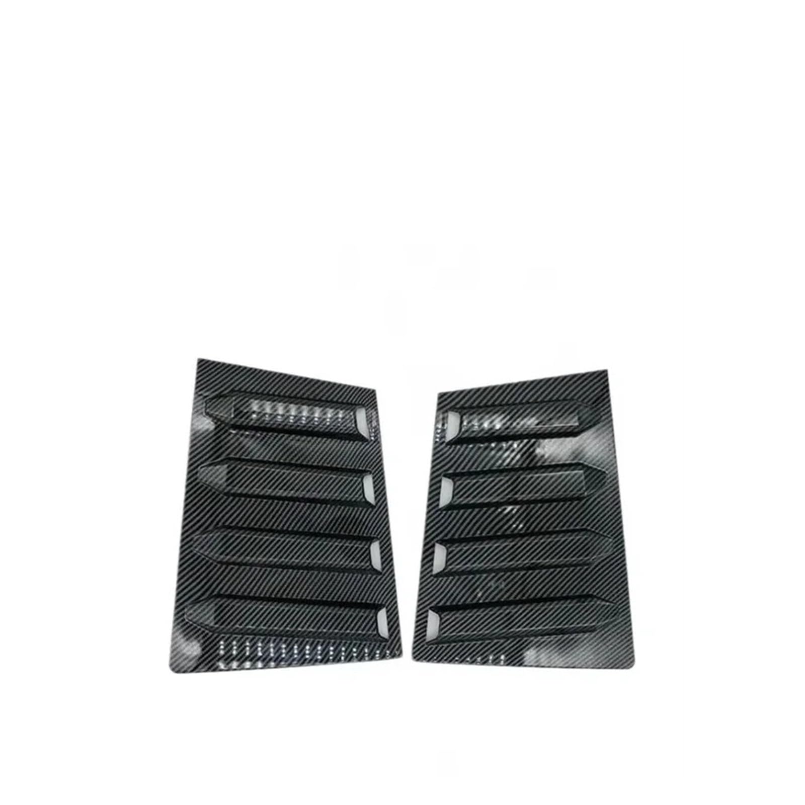 zyppk Verkleidung der hinteren Seitenklappe des Autos, passend for Tiida 2005–2010 Versa V6 2007–2012, Aufkleber-Entlüftungsschaufel Heckscheibenrollo-Zierleiste zyppk Verkleidung der hinteren Seitenklappe des Autos, passend for Tiida 2005–2010 Versa V6 2007–2012, Aufkleber-Entlüftungsschaufel Heckscheibenrollo-Zierleiste von zyppk