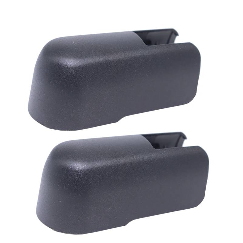 zyppk Wischerarm-Kipphebelkappe, passend for Mitsubishi, Pajero NS NT NW NX 2007–2019 Abdeckkappe für Heckscheibenwischerarm(2Pc) von zyppk